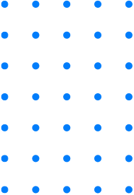 Blue spotted background.