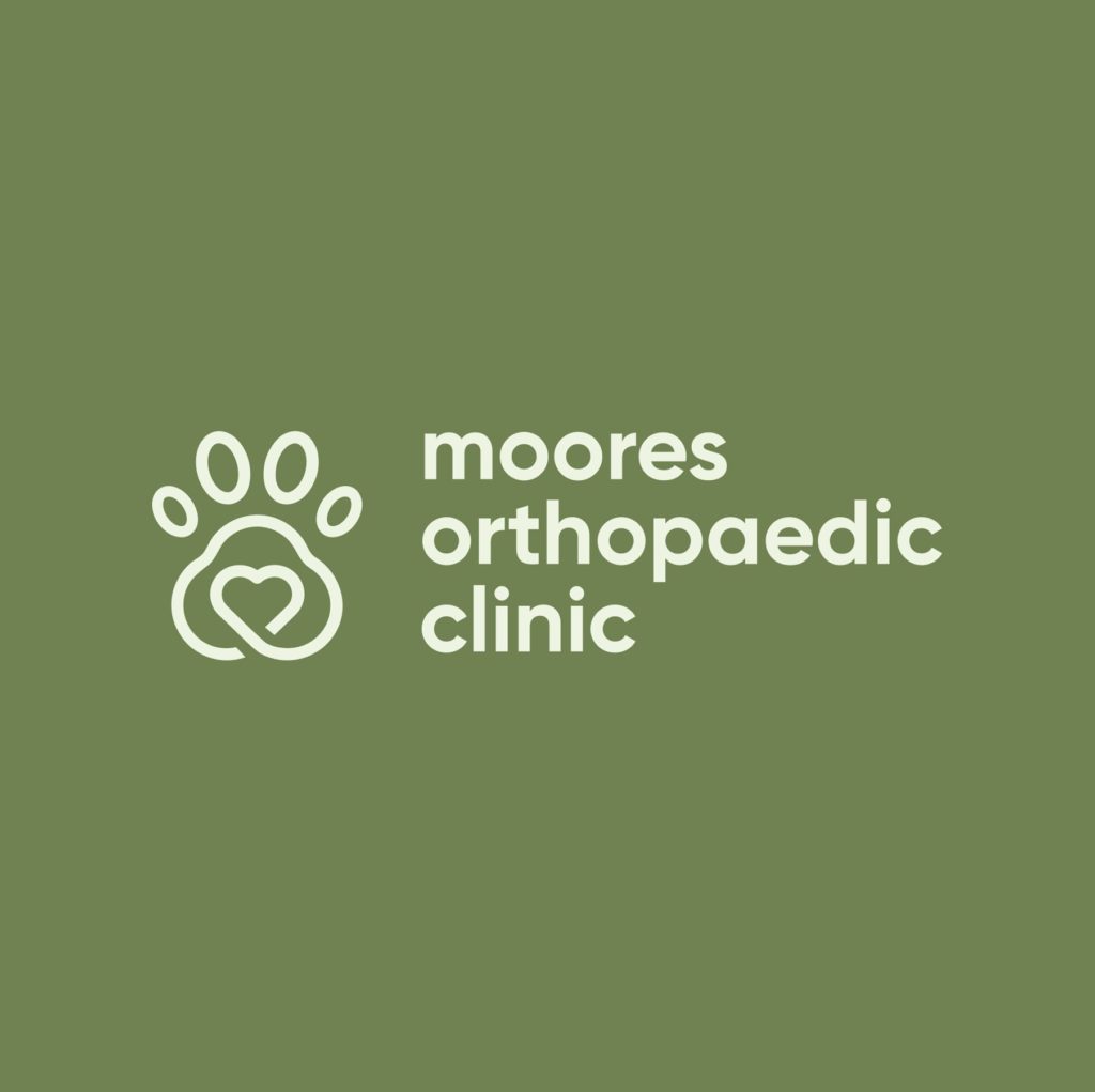 Moores orthopaedic clinic branding.