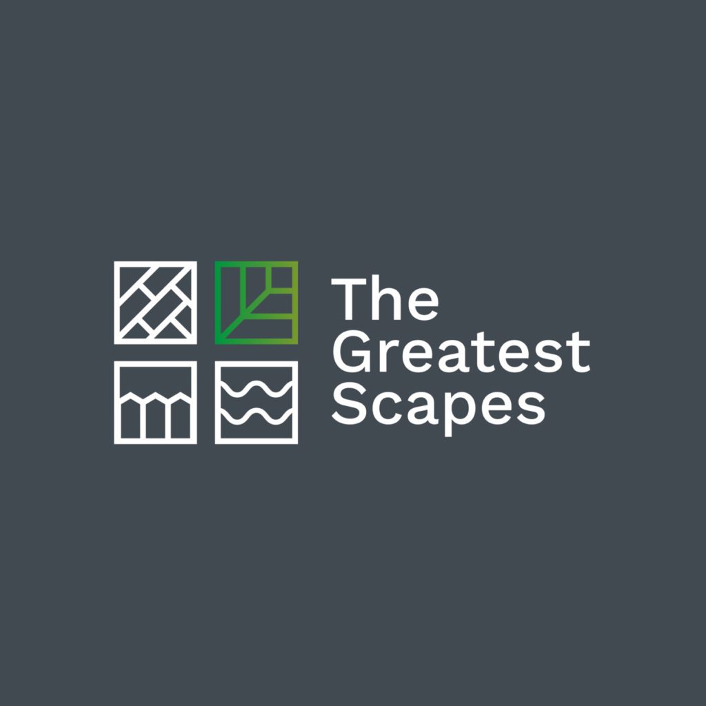 The Greatest Scapes branding.