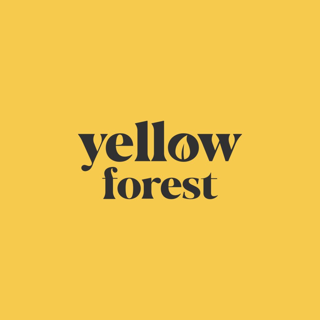 Yellow Forest branding.