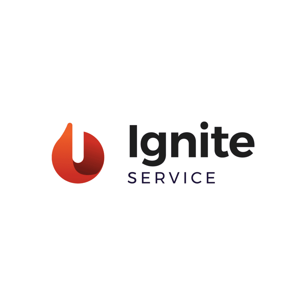 Ignite Service branding.