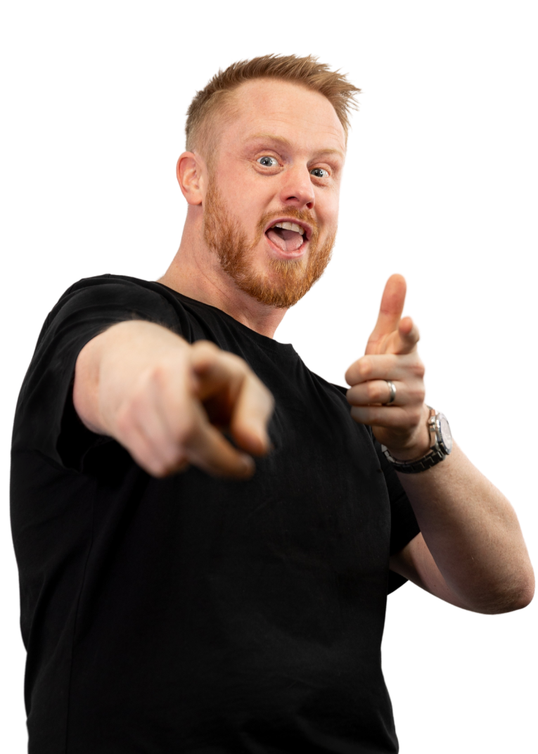 Photo of Jack, member of the Freestyle team.