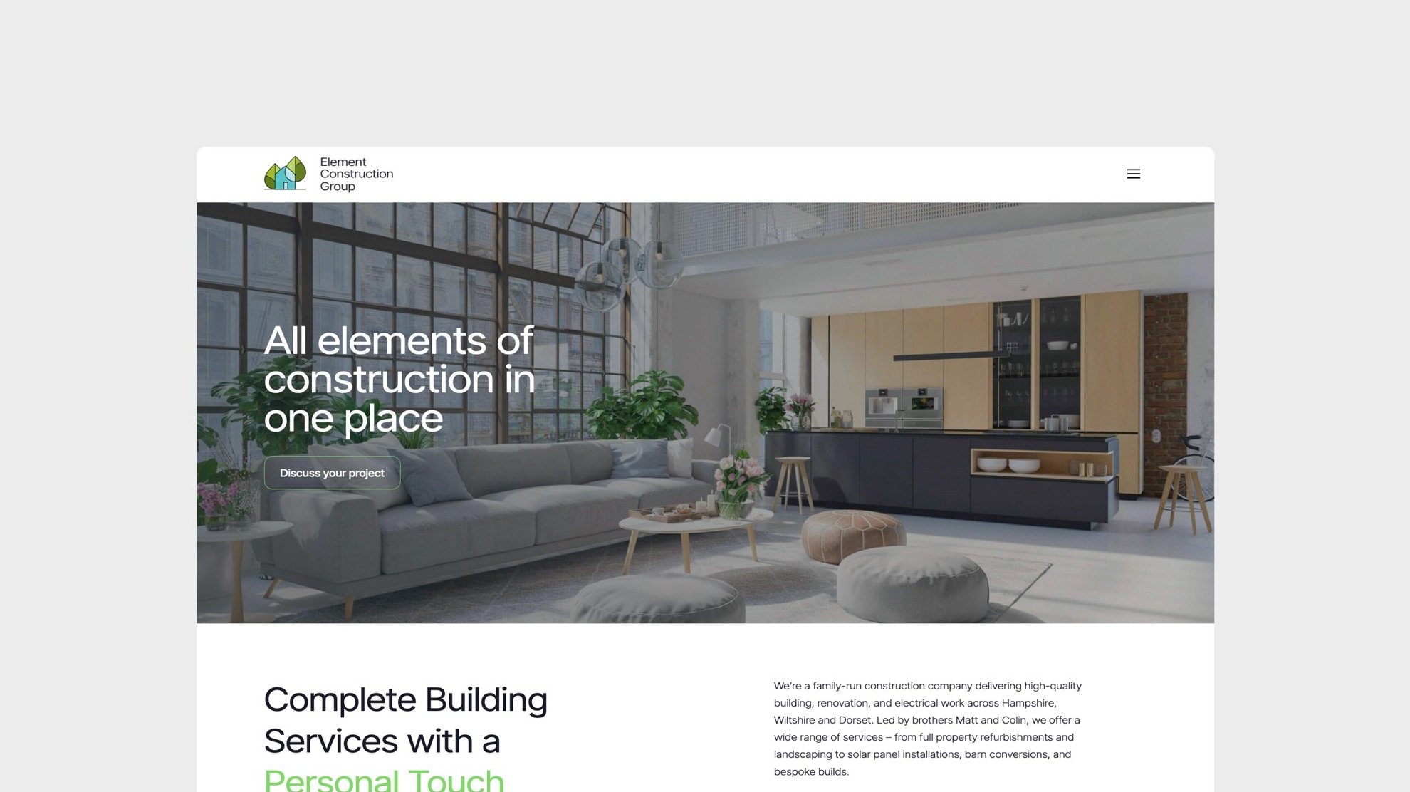 Element Construction - Freestyle Web Design
